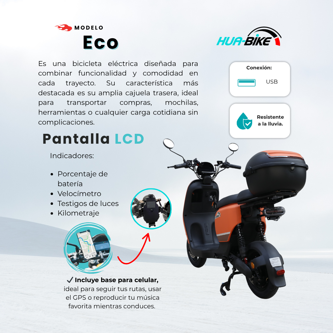 Bicicleta eléctrica ECO - Image 3