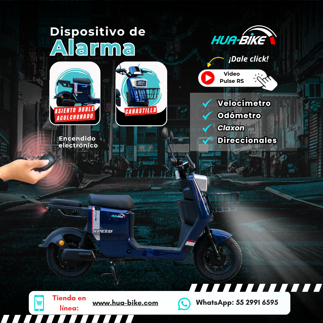Hua-Bike Pulse RS: motobici eléctrica - Image 4